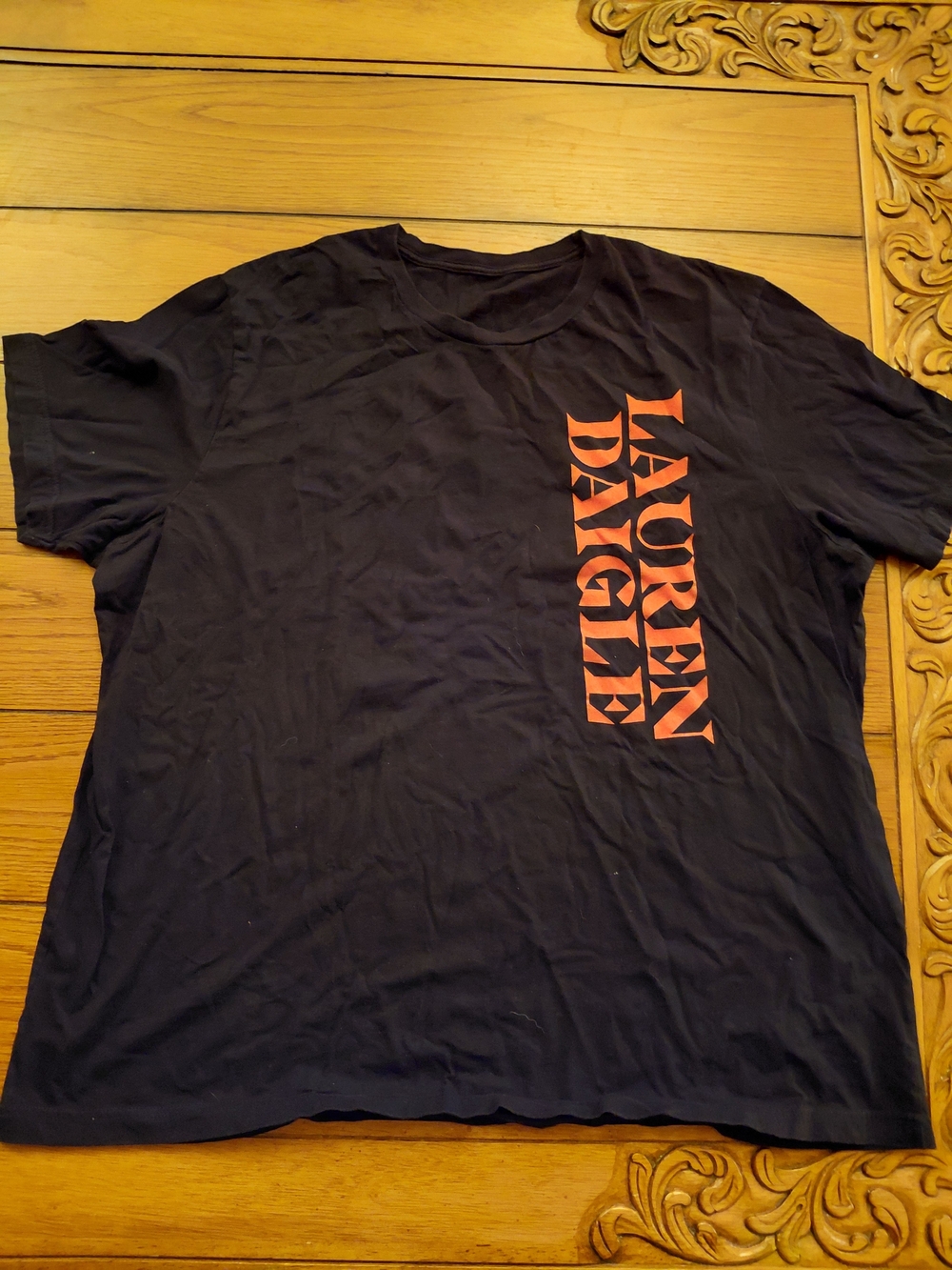 Lauren Daigle World Tour Navy Blue Graphic T-Shirt Country Music Merch